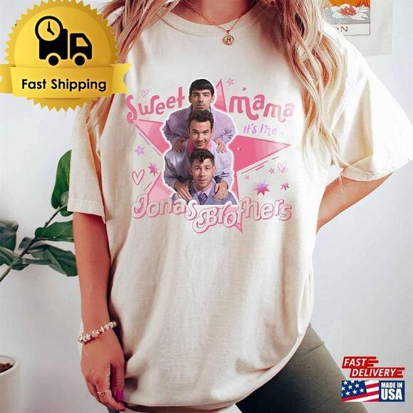 Other - Jonas Brothers Sweet Mama In pnk T-Shirt Tour Shirt Classic Unisex